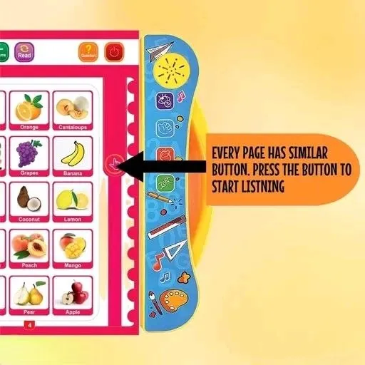Smart Talking Learning Book for Kids (2–5 Years) | No Screen Learning Toy — Study Essentials Online, view 8