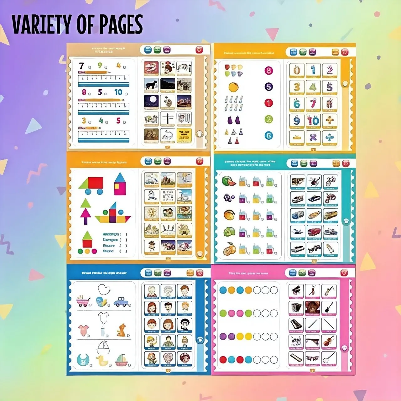 Smart Talking Learning Book for Kids (2–5 Years) | No Screen Learning Toy — Study Essentials Online, view 7
